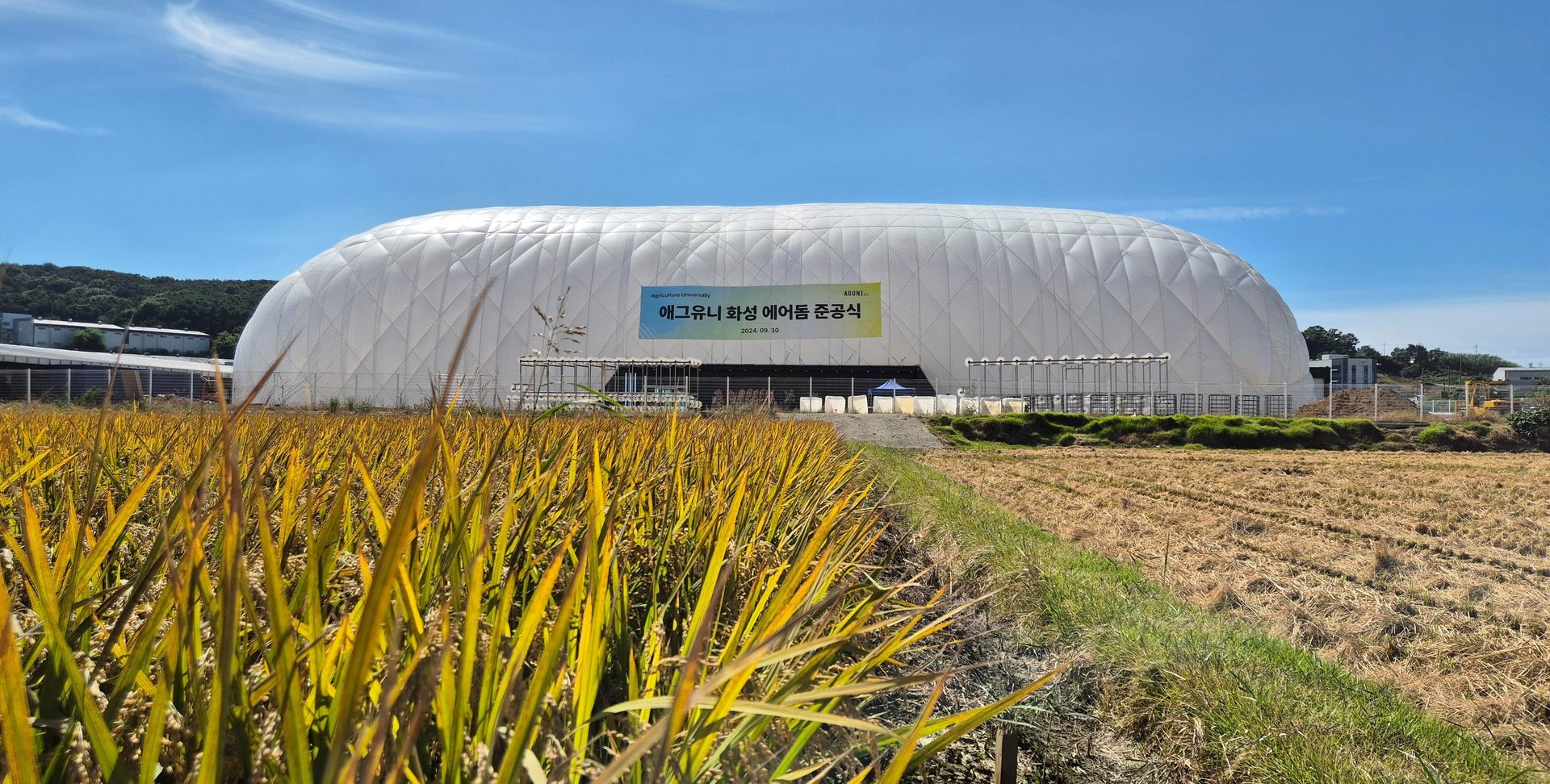 AgUni on the AgDome double membrane